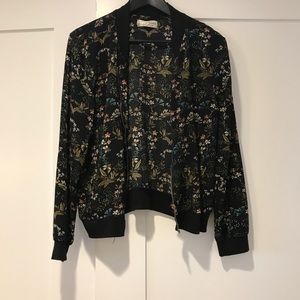 Brand new condition - Floral bomber jacket